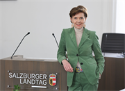 LTP Brigitta Pallauf informiert über die Schwerpunktthemen bei der morgigen Plenarsitzung des Salzburger Landtags. Diese sind unter anderem Verkehr, Bildung oder auch Wohnen.